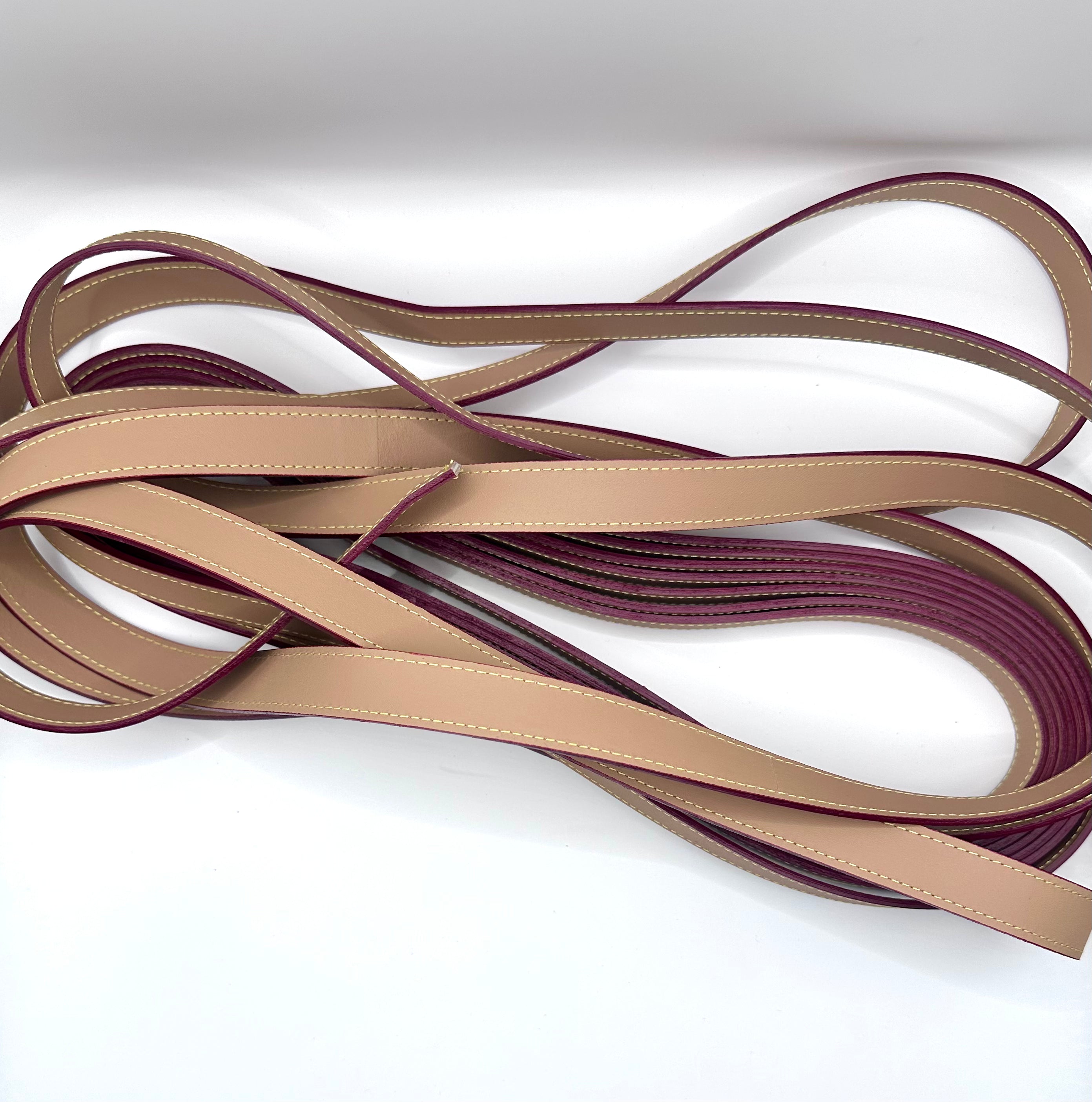 Bride cuir Louis (au mètre)