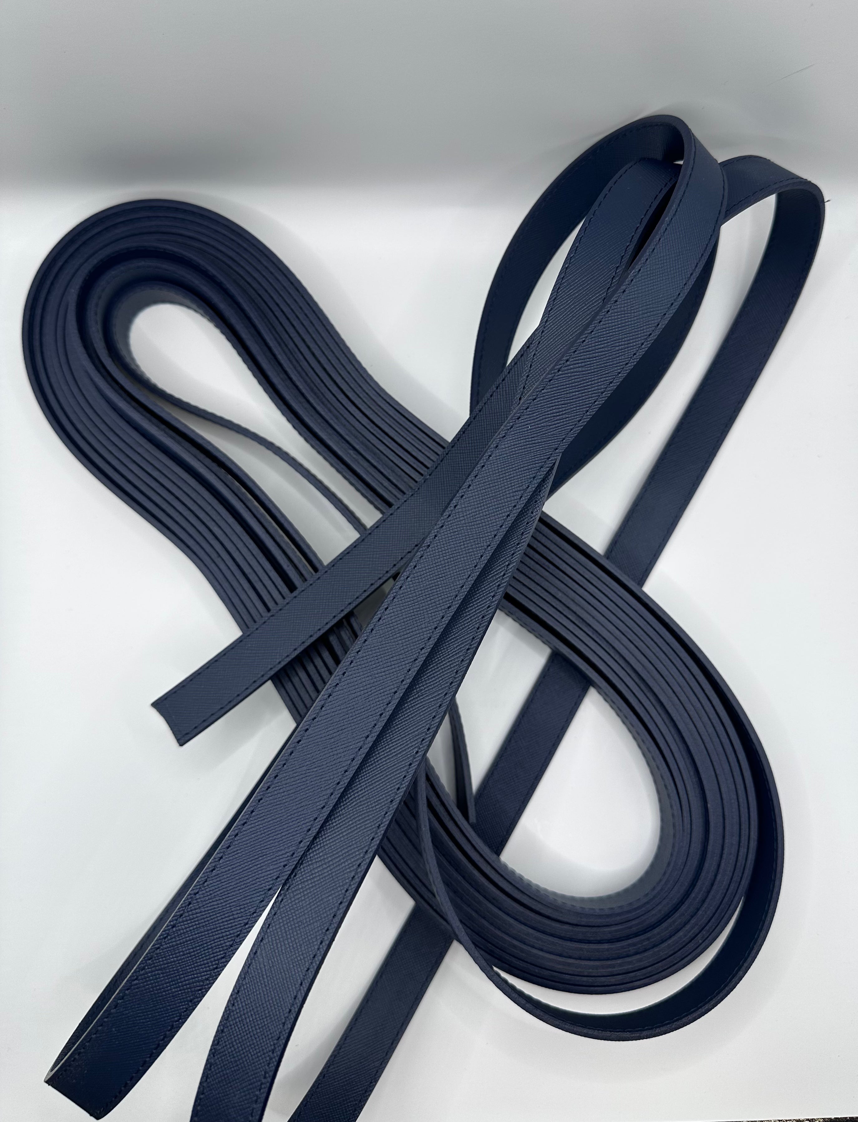 Bride cuir Saffiano (au mètre)