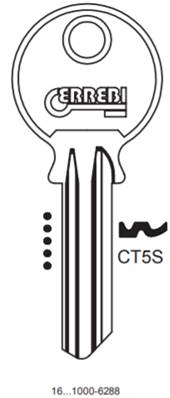 Clé ERREBI CT5S