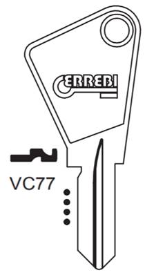 Clé ERREBI VC77