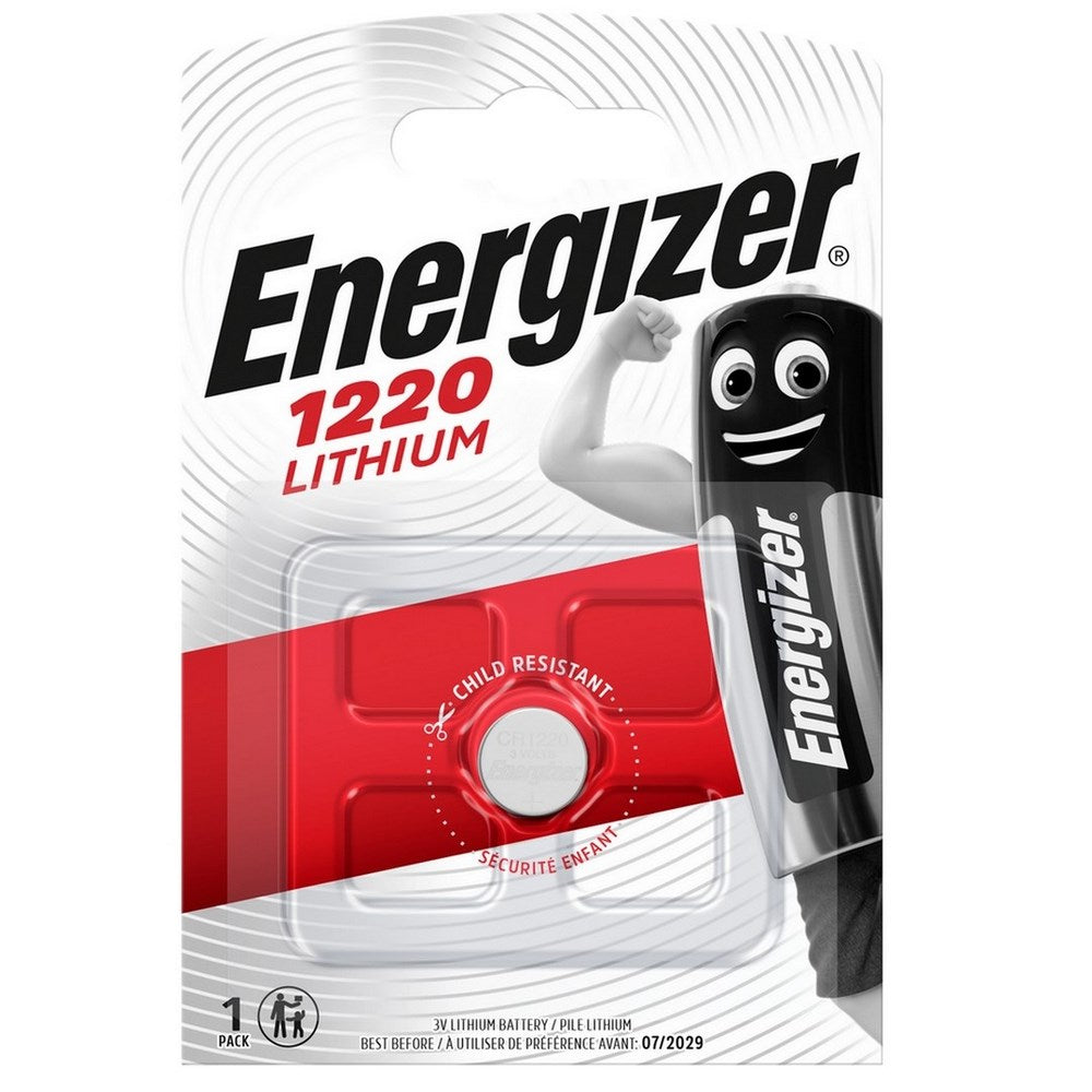 Energizer CR1220 Lithium 3V - Blister de 1