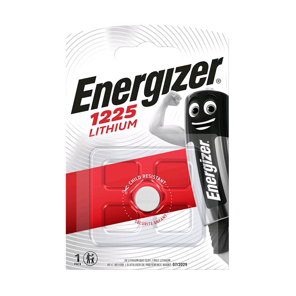 Energizer CR1225 Lithium 3V - Blister de 1