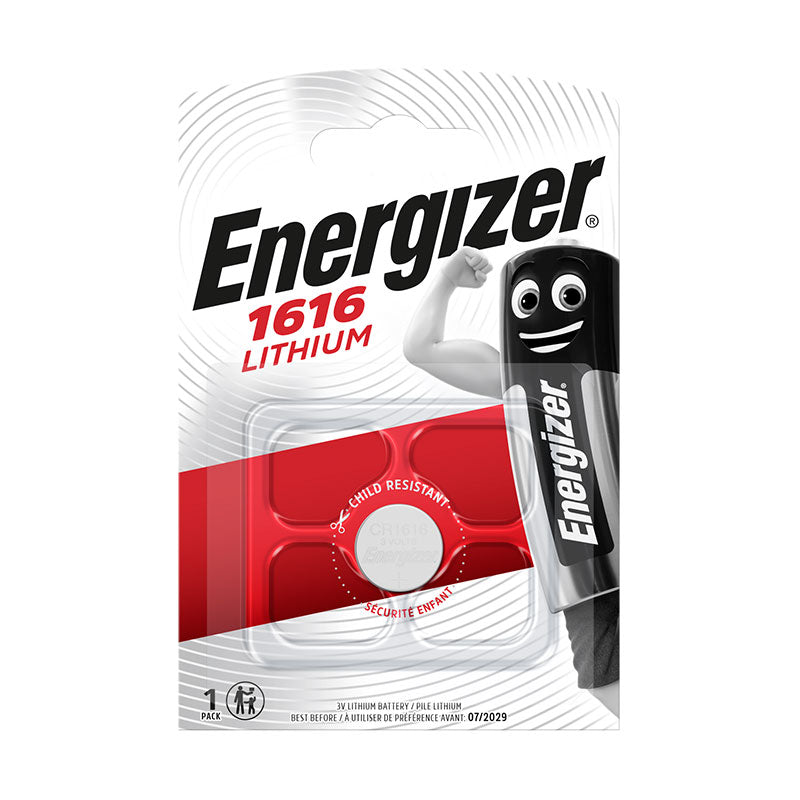 Energizer CR1616 Lithium 3V - Blister de 1