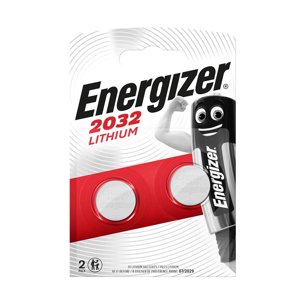 Energizer CR2032 Lithium 3V - Blister de 2