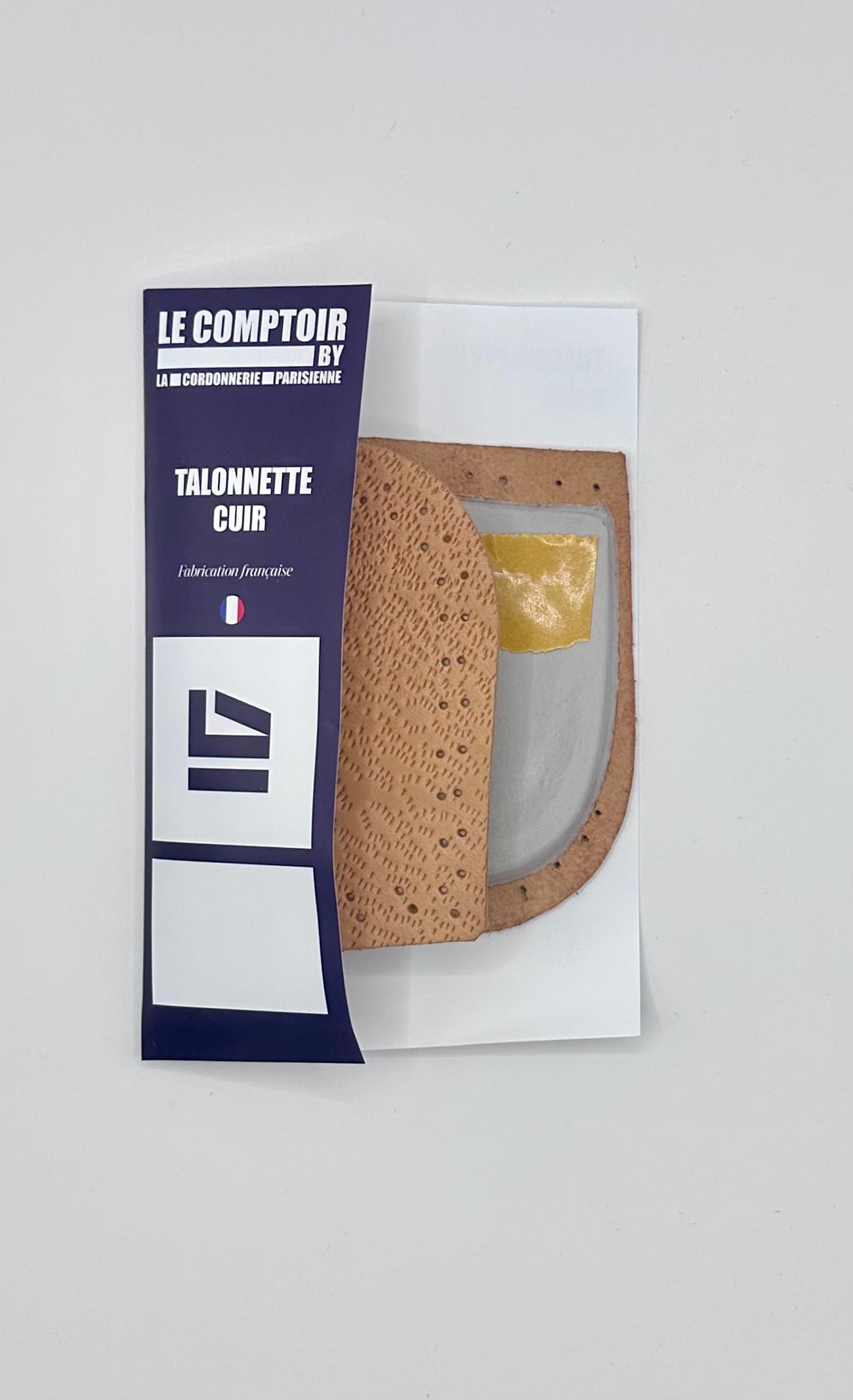 Talonnettes Confort - Cuir d'ovin et Latex - Amorti Talon