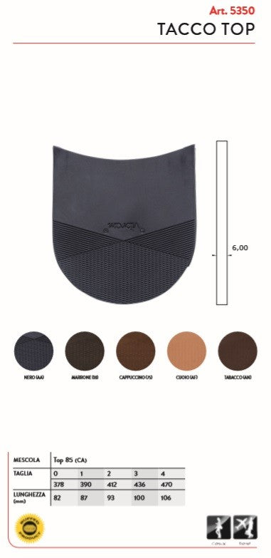 Bonbout Vibram 5350 Sopratacco Top