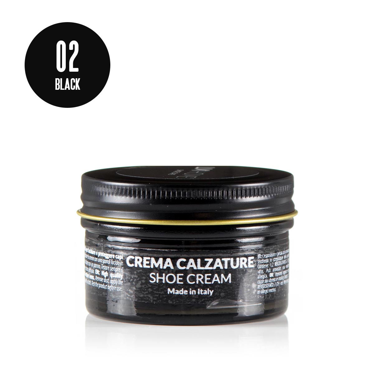 Crème à Chaussures LM HOME 50mL - Noir