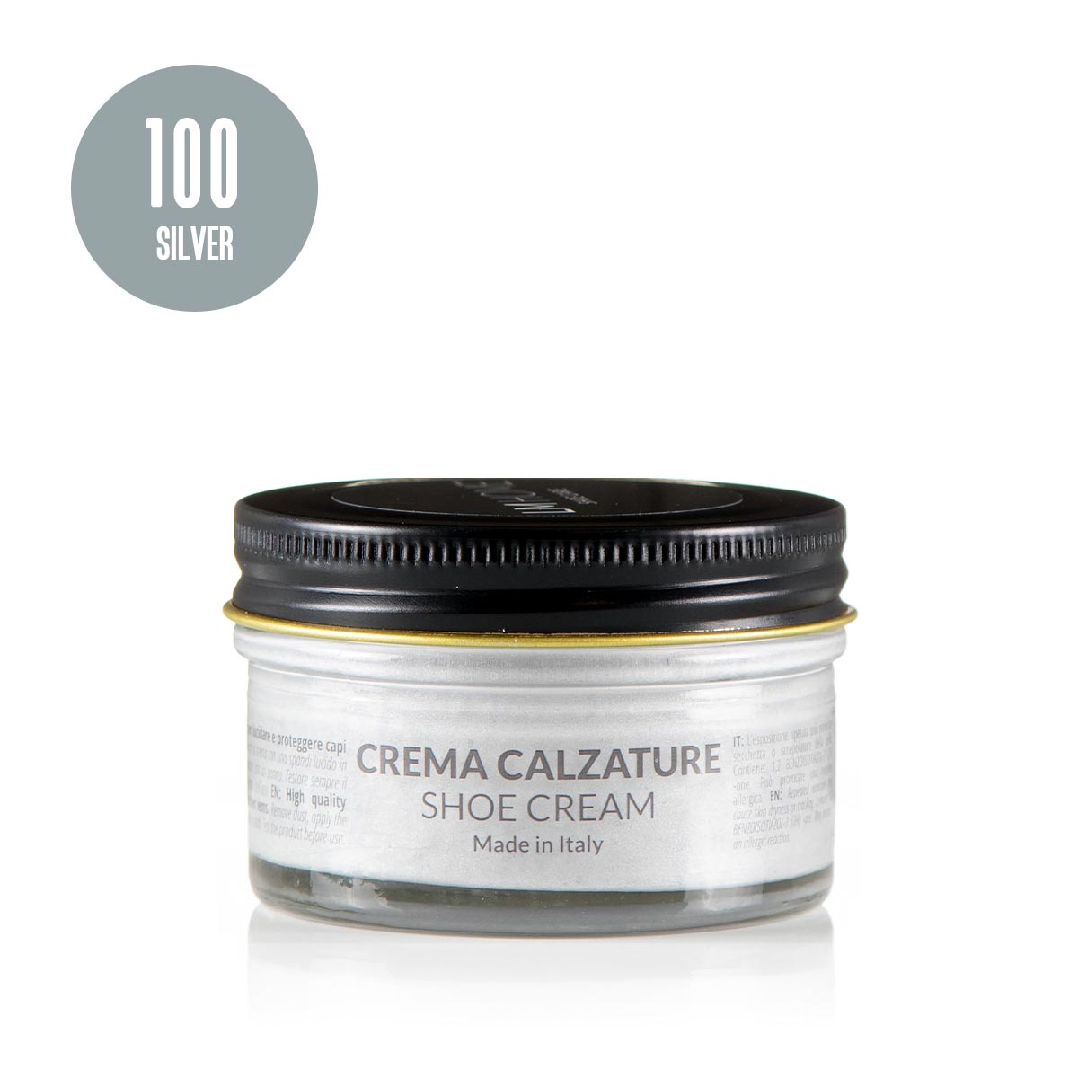 Crème à Chaussures LM HOME 50mL - Argent