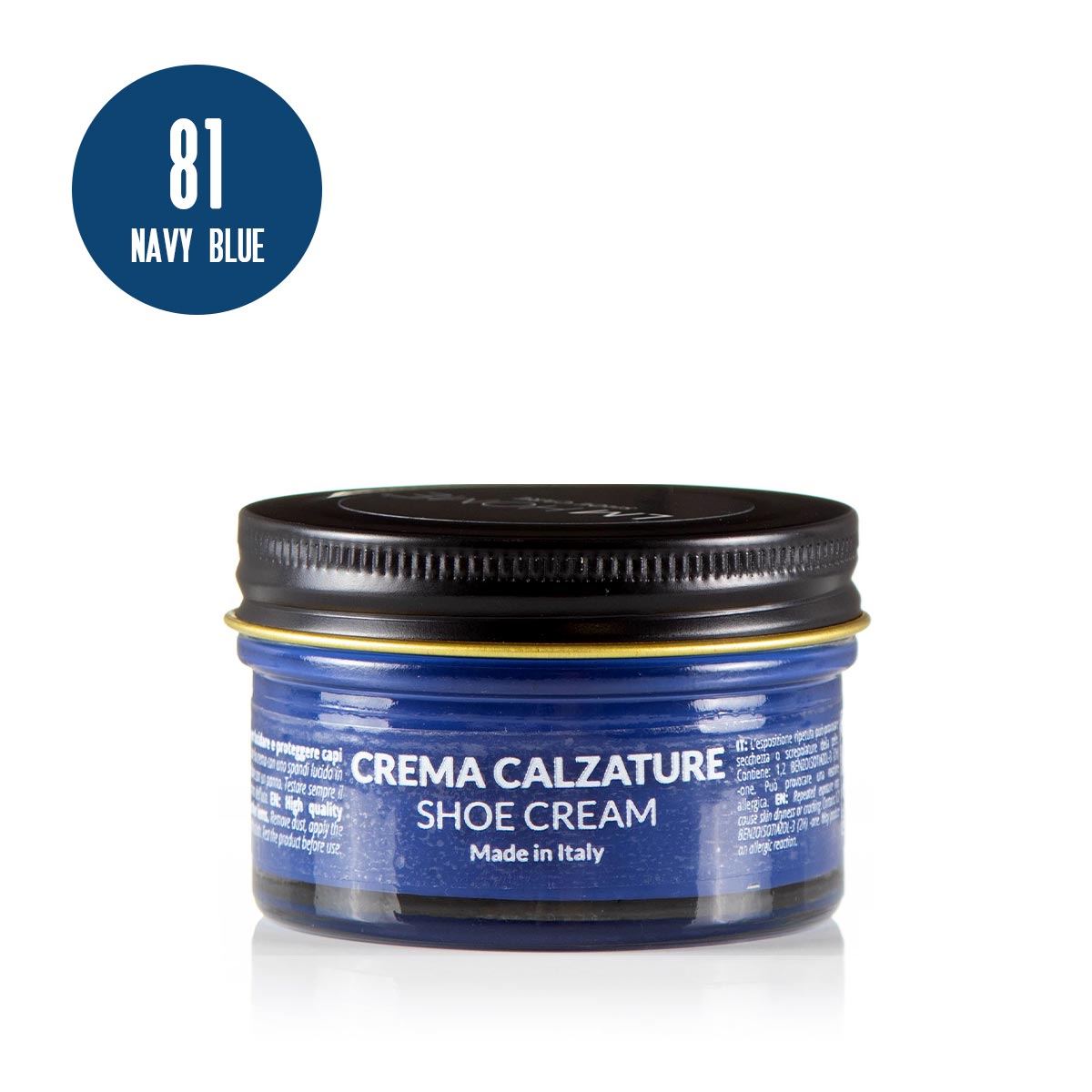 Crème à Chaussures LM HOME 50mL - Bleu Marine