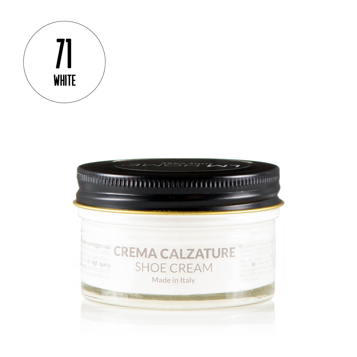 Crème à Chaussures LM HOME 50mL - Blanc