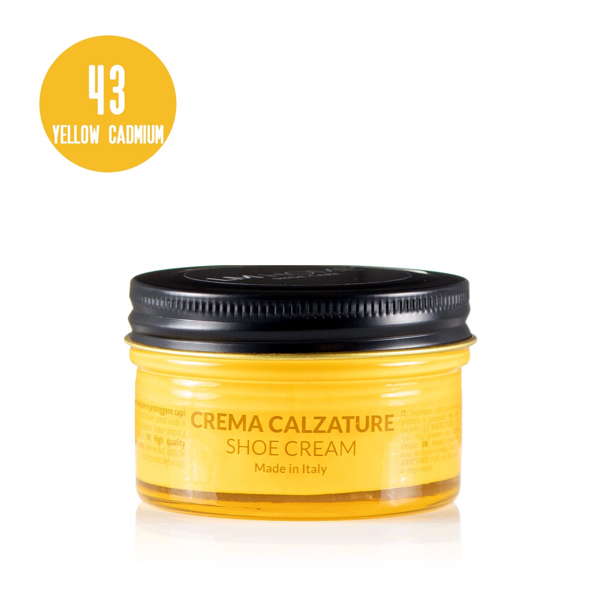 Crème à Chaussures LM HOME 50mL - Jaune Cadmium