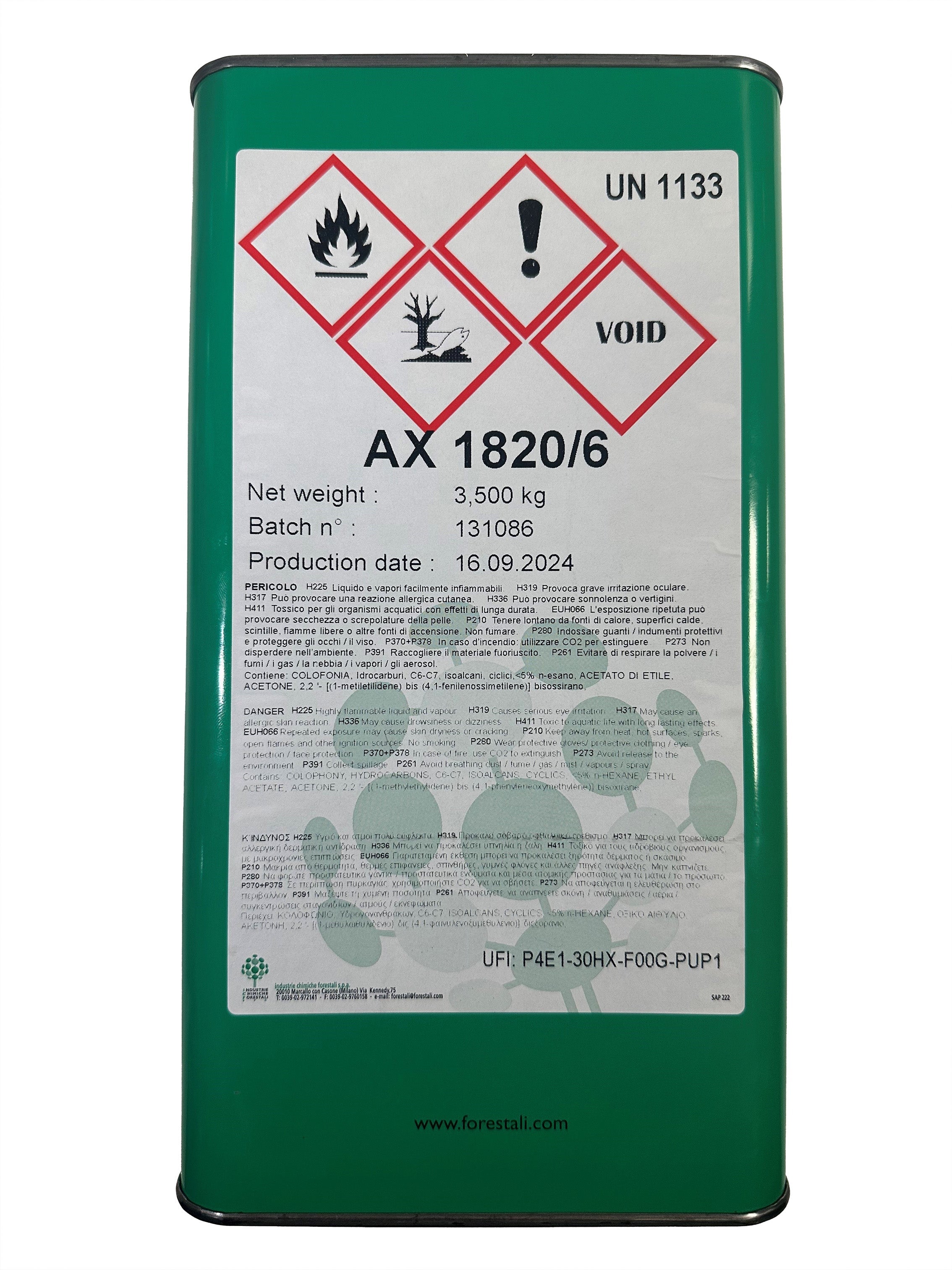 Colle néoprène AX 1820/6 - 3.5 kg