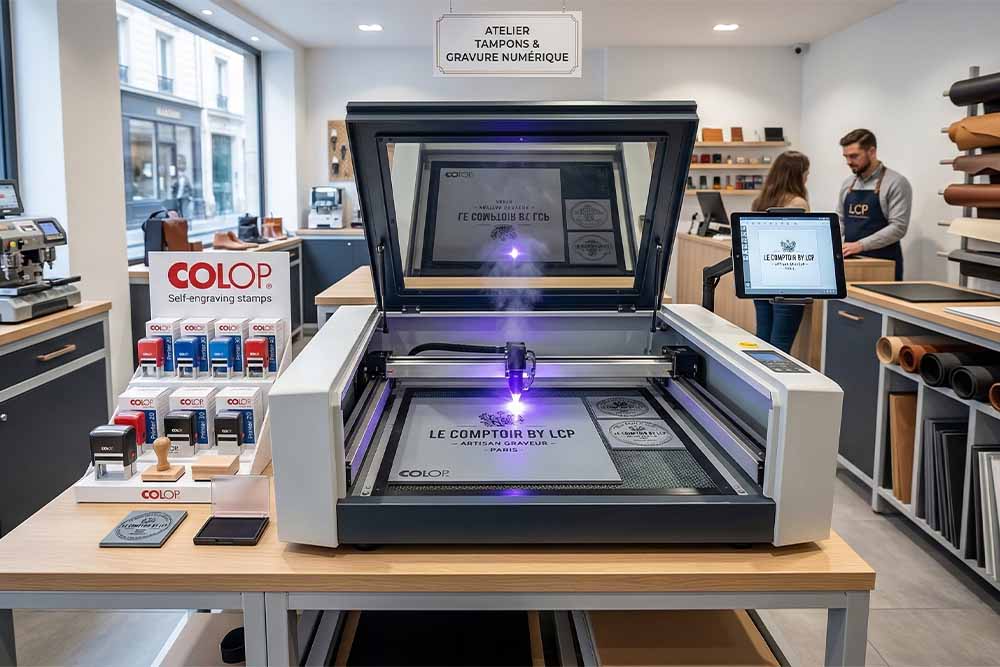 Fabrication de tampons : pourquoi passer au caoutchouc spécial gravure laser ?