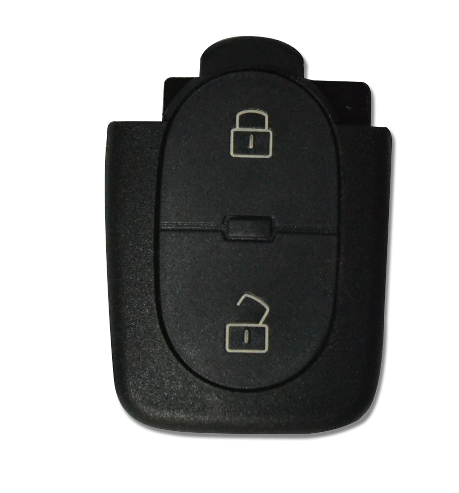 Coque Telecommande 2 Boutons Audi (Pile 2032) [AU66CS2B-2032]