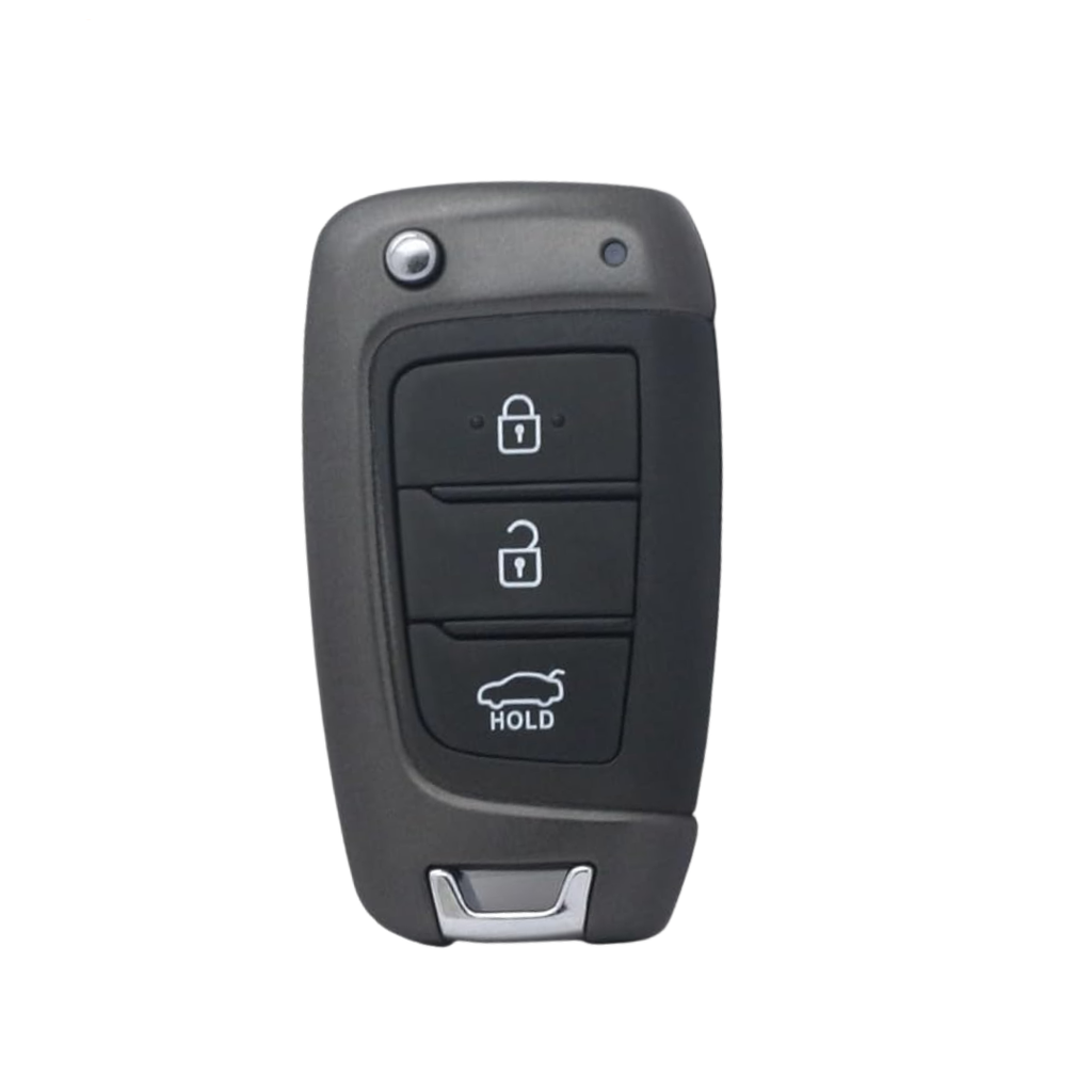 Coque De Télécommande Pliable 3 Boutons Hyundai Kia9 [HY9CS3B]