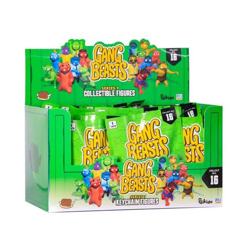 Porte-clé mystère Gang Beast - 16pcs
