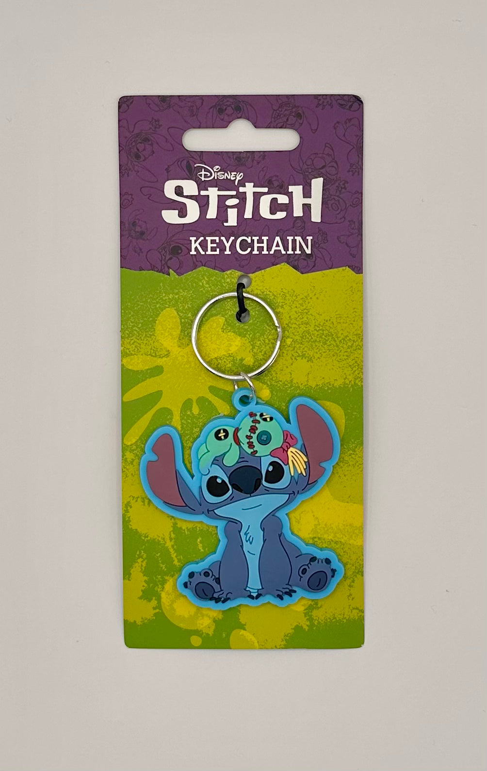 Porte-clé silicone Stitch