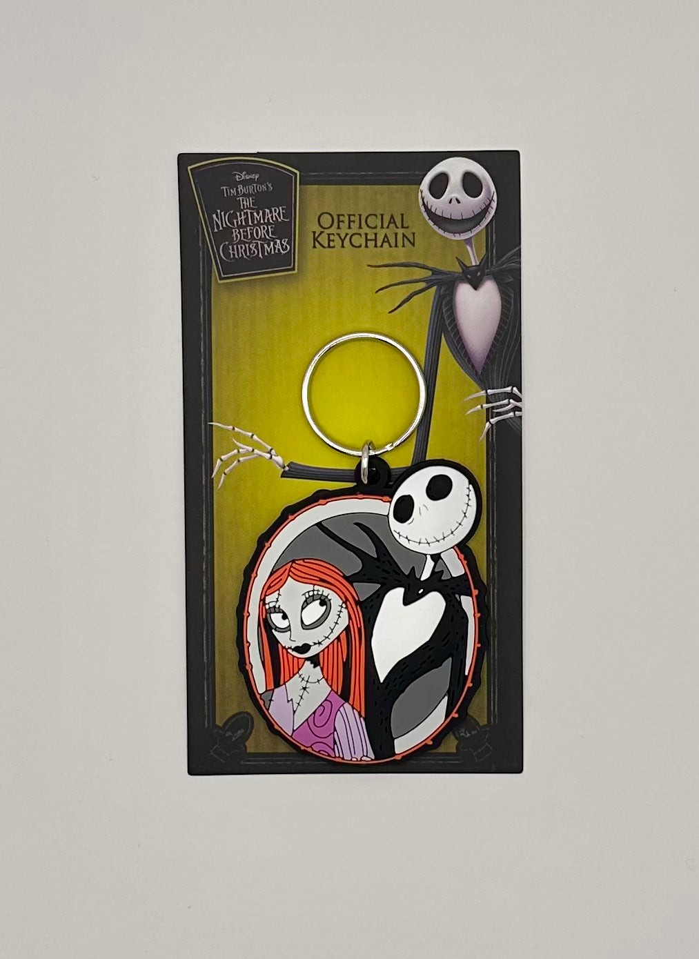 Porte-clé silicone Tim Burton