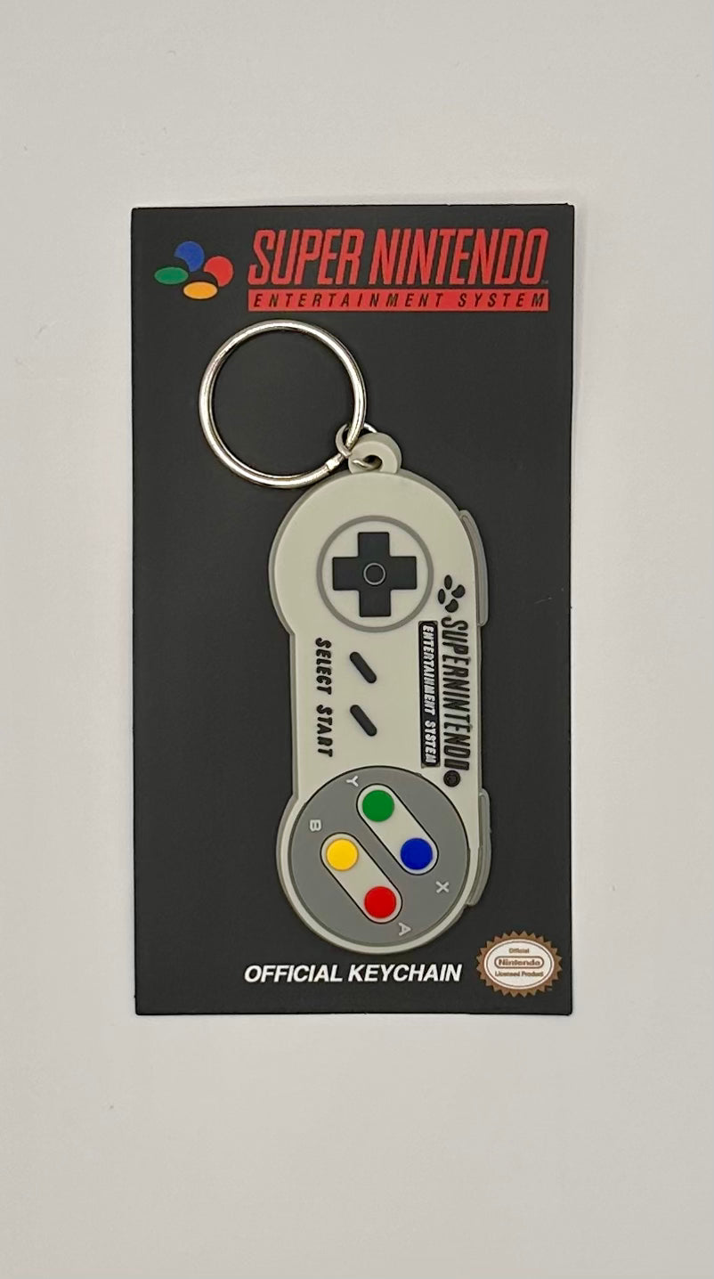 Porte-clé silicone manette NES