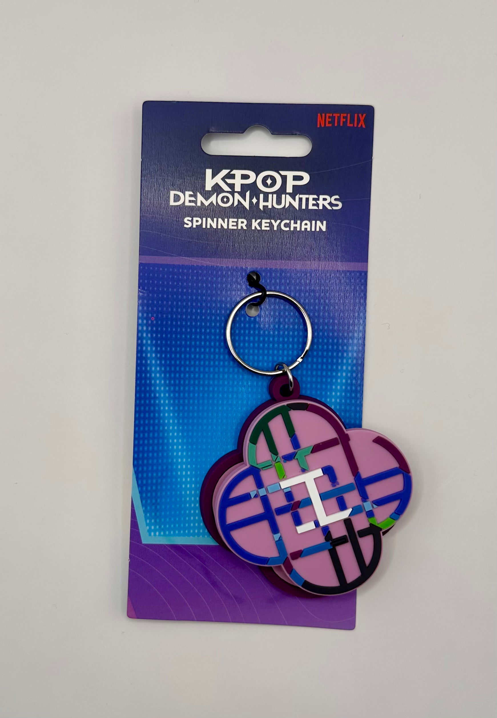 Porte-clé silicone tournant K-POP Demon Hunter