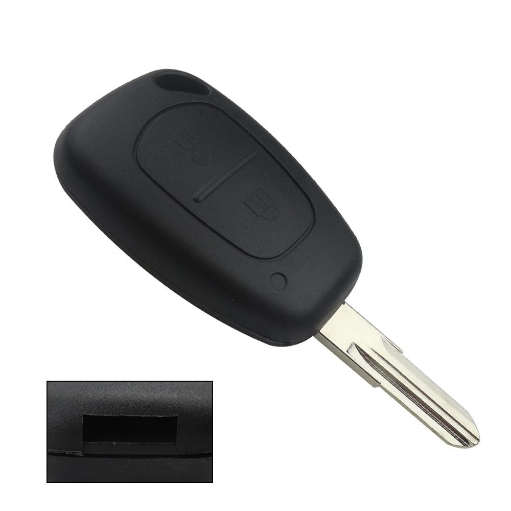 [RN102CS2B-FM] COQUE TELECOMMANDE RNLT MASTER/MOVANO/TRAFFIC 2 BOUTONS FIXE VAC102