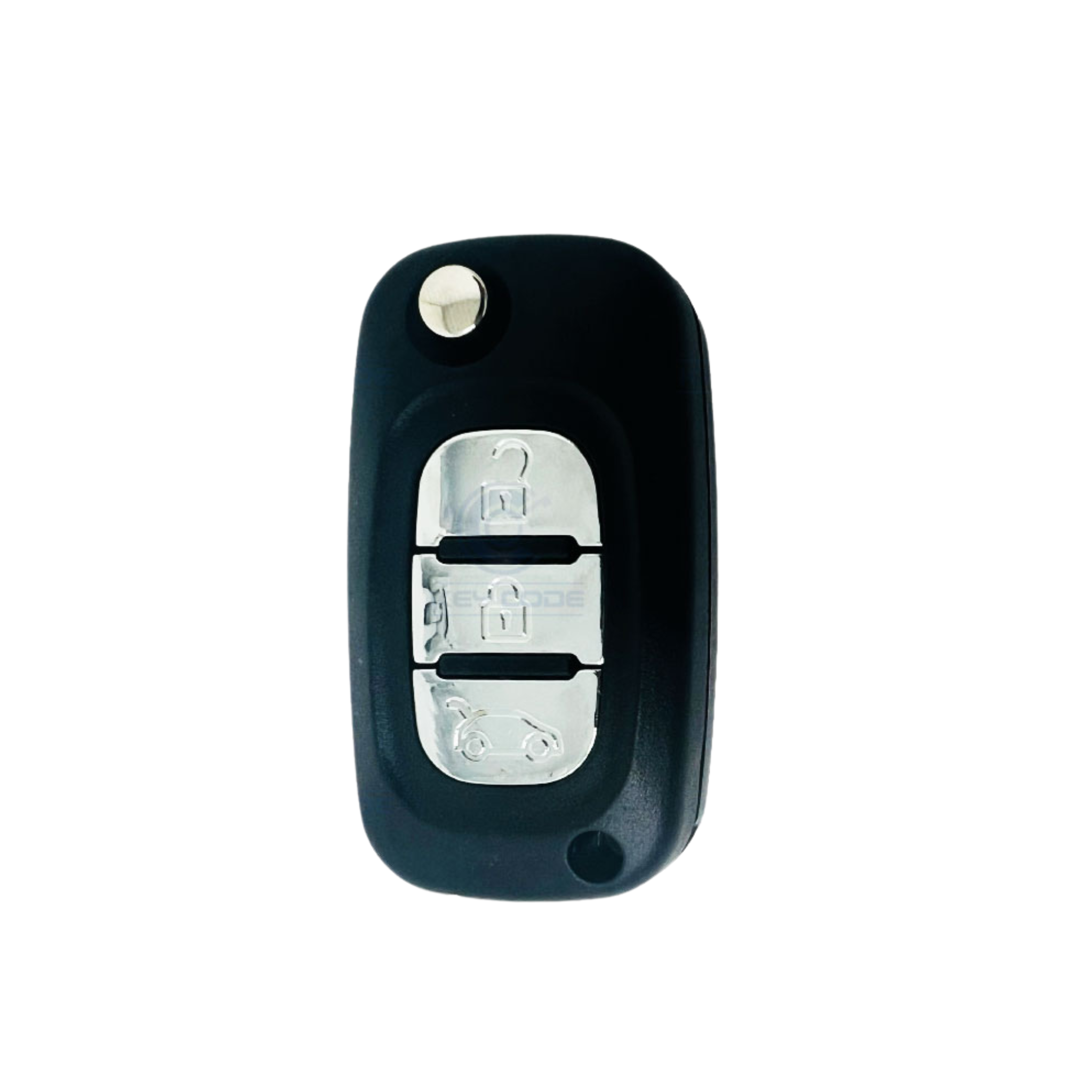 [RN2CS3B-P] COQUE DE TELECOMMANDE PLIABLE AVEC 3 BOUTONS POUR CLIO III