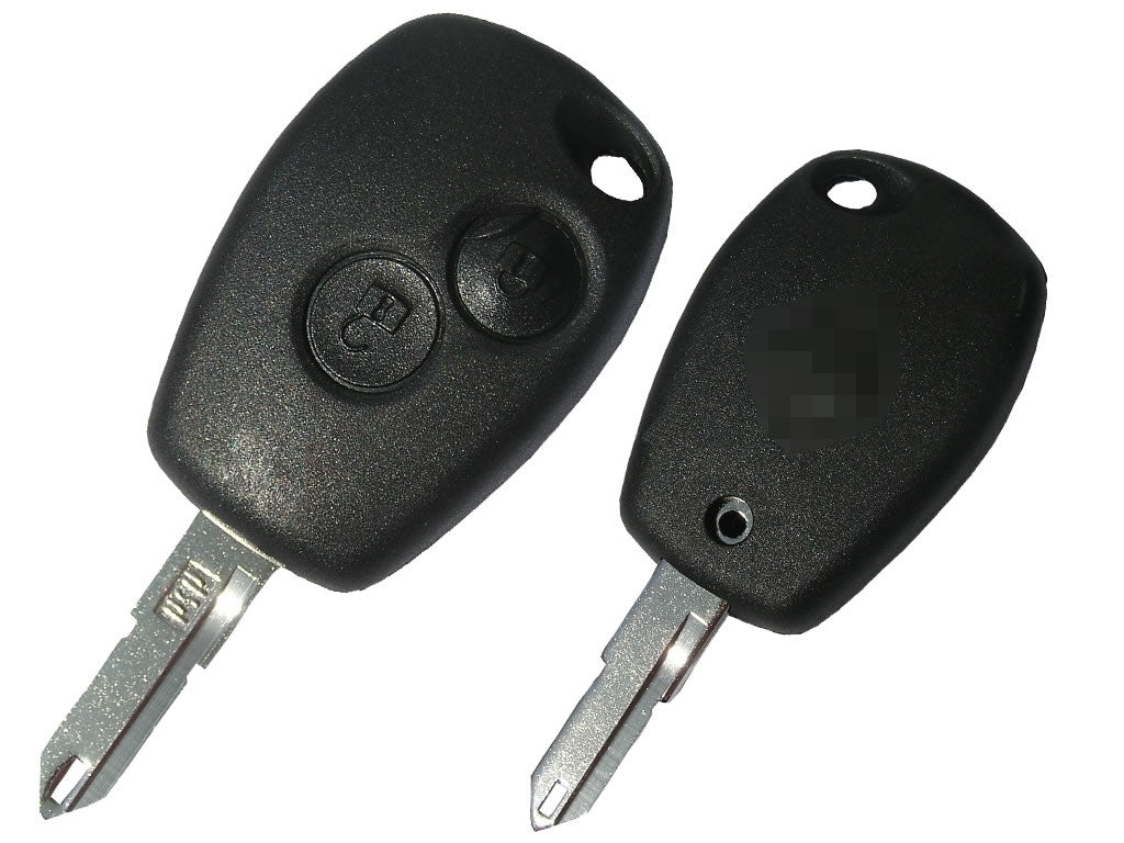 [RN72CS2B-FK] COQUE TELECOMMANDE RNLT KANGOO III FIXE 2 BOUTONS NE72 (PILE SUR COQUE)