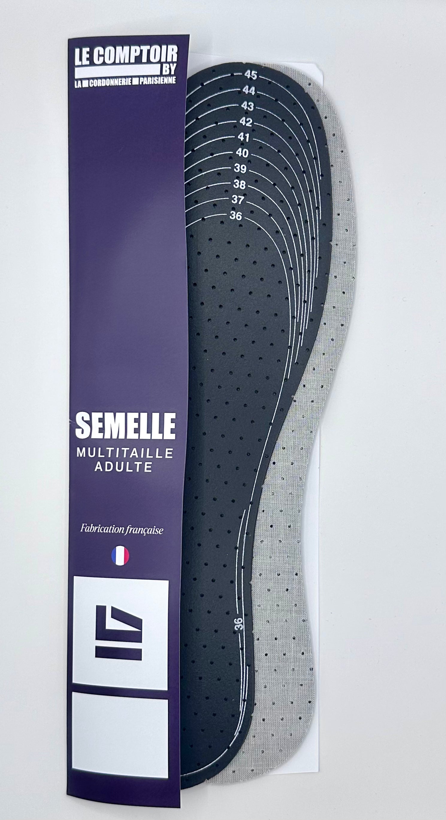 Semelles Multitaille Mémoire de Forme - 7mm - À découper