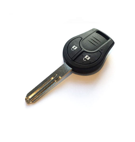 Coque Nissan Micra / Note K13 - 2 Boutons - NSN14 [NI14CS2B-K]