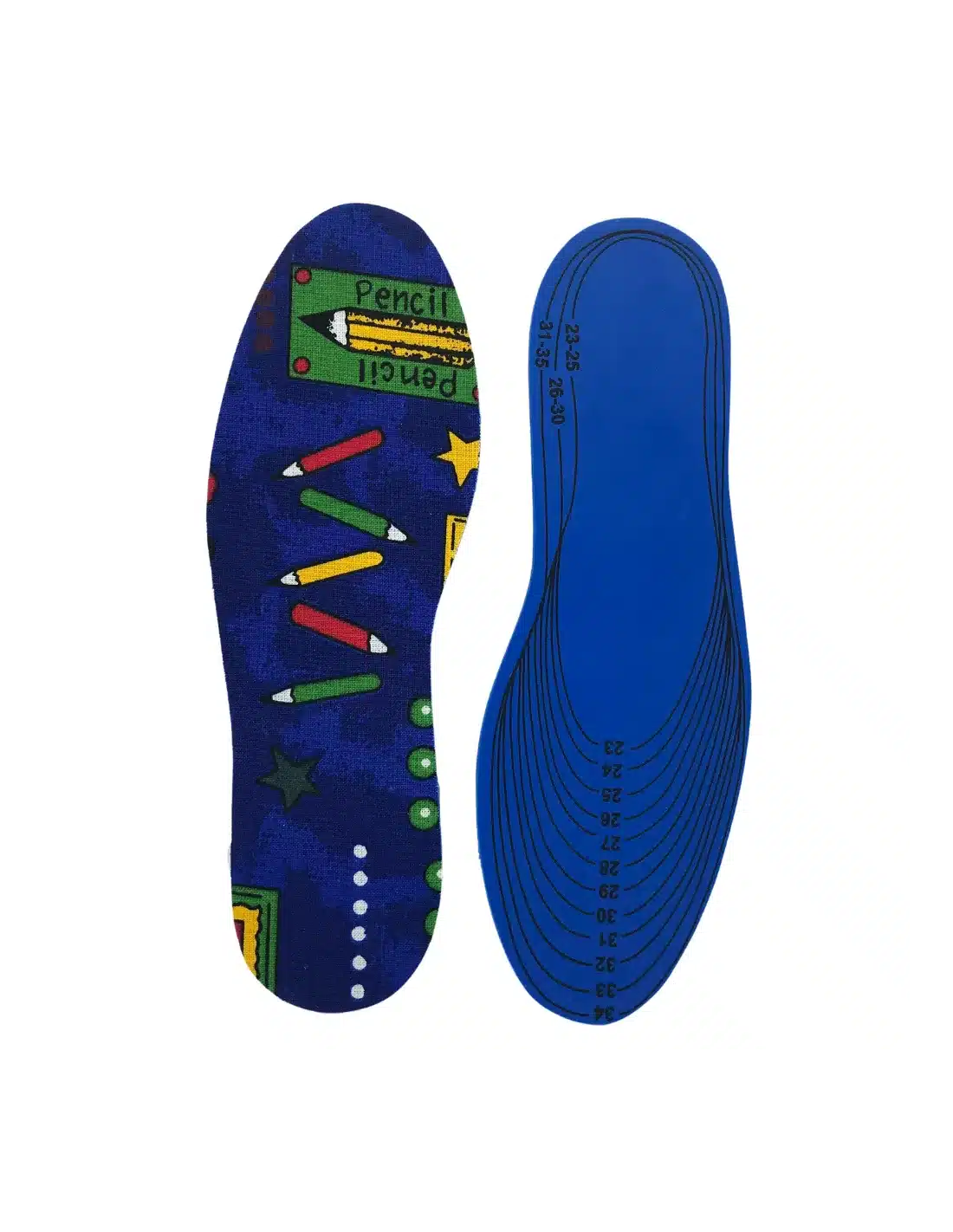 Semelles Enfant Multitaille - Mémoire de Forme - 7mm